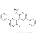 (-) - Acide dibenzoyl-L-tartrique monohydraté CAS 62708-56-9